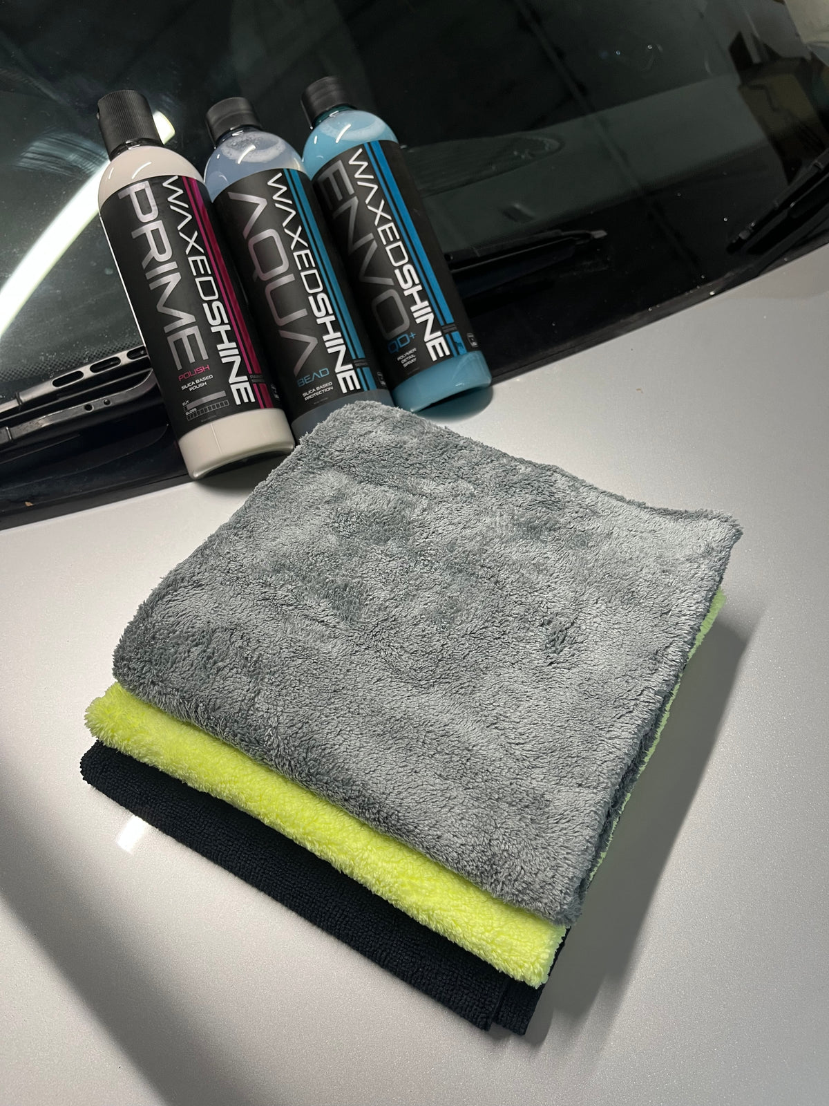 Pack of 3 Premium Microfibre Cloths