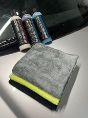 Pack of 3 Premium Microfibre Cloths